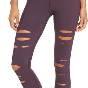 Alo Yoga Women's High Waisted Ripped Warrior Legging